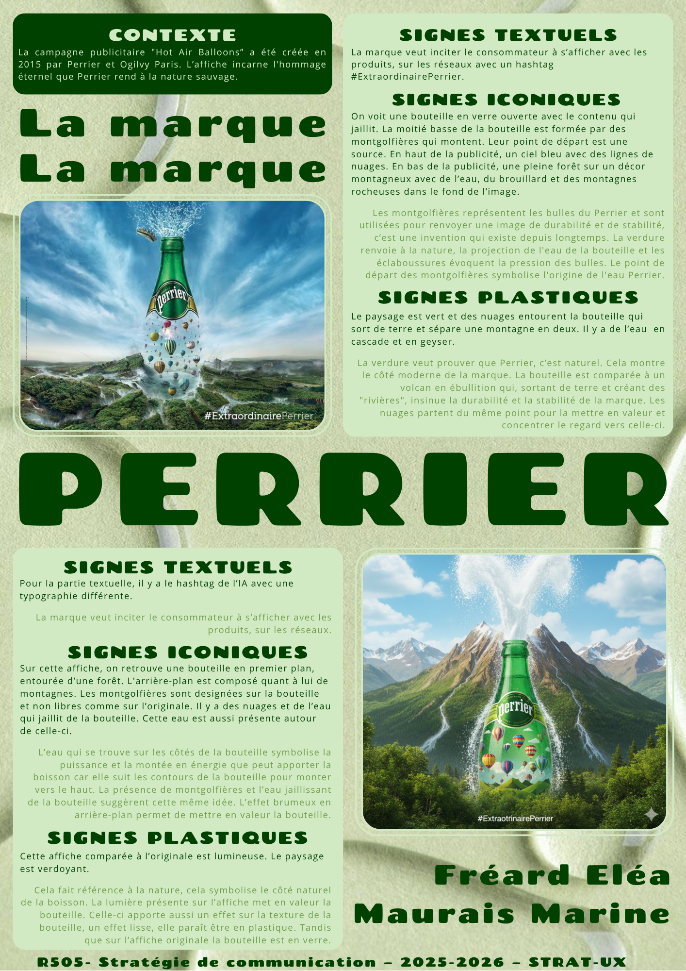 Etude de cas - Perrier